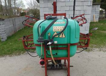 Opryskiwacz 400l nowego typu oryginalna aluminiowa pompa