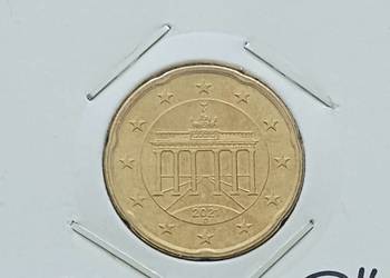 20 Centów Niemcy 2021 r. men. "D"