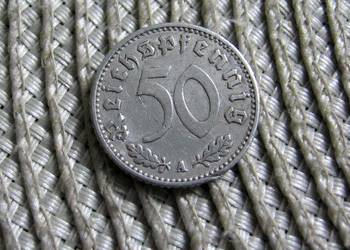 Niemcy 50 Reicbspfennig 1935r - A