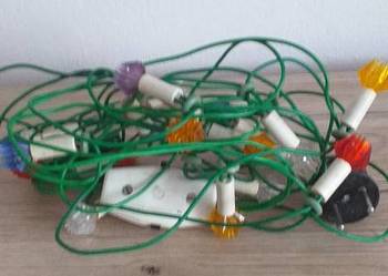 Światełka choinkowe prl