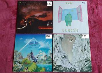 Płyty winylowe- Genesis, Asia, Yes