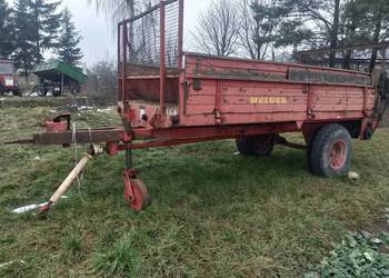 Sprzedam rozrzutnik obornika welger 5 ton