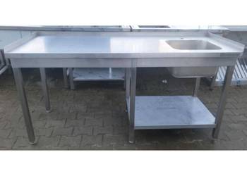 Zlew 1 Komorowy z Półką 177/70/85 cm S 1325.O