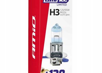 Żarówka halogenowa H3 12V 55W LumiTec LIMITED +130% więcej światła 1szt. E1