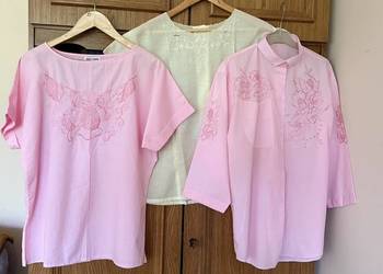 3 bluzki letnie damskie