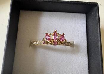 Pandora pierścionek Disney Tiara ksiezniczki Roszpunki 56