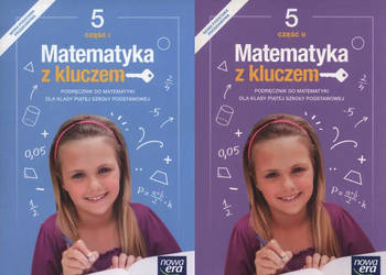 Matematyka z kluczem 5 część 1 i 2 (komplet) + odpowiedzi do ćwiczeń