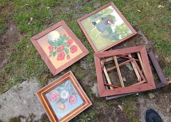 Zestaw ramek i obrazów