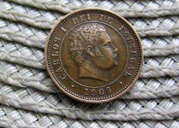 Portugalia 5 Reis 1906r