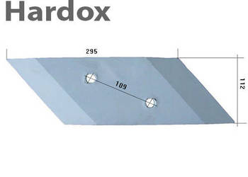 Dłuto 100ha! HARDOX 925260210/L części do pługa POTTINGER