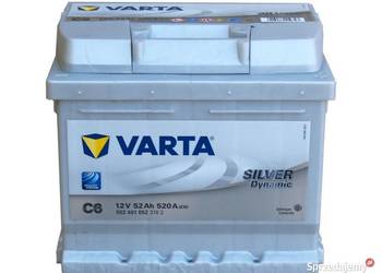 Akumulator 52Ah 520A EN VARTA Silver Dynamic C6