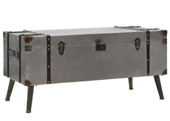 Stolik kawowy z płyty MDF i aluminium 102 x 51 x 475 cm WM-245759