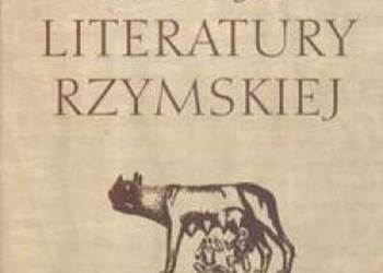 Dzieje literatury rzymskiej - Rychlewska