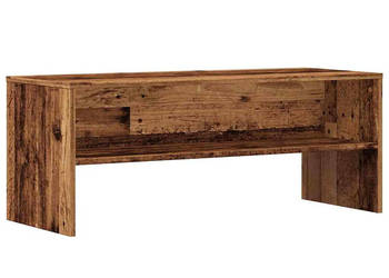 Szafka pod telewizor stare drewno 100x40x40 cm WM-855768