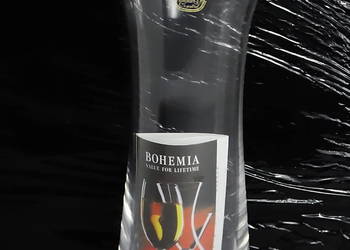 Bohemia Crystal – Waza dekoracyjna flakon 23 cm – Happy Day X-Form – Czechy