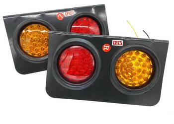 LAMPA TYLNA ZESPOLONA LED 30 CM 12V 2SZT L i P