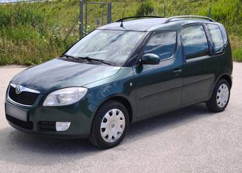 Skoda Roomster TDI opłaty na rok, drugi komplet kół, ABS, ESP, AIRBAG x6
