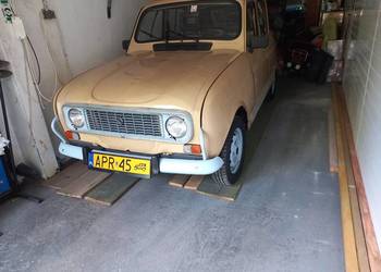 Renault 4 GTL na żółtych 1,1 34KM 1987 r. dożywotni przegląd! do jazdy, OC