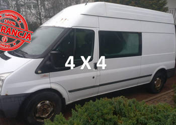 Ford Transit 4X4 Brygadówka 6 Osobowy Webasto 125 KM na łańcuchu rozrządu …