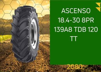 NOWE OPONY ASCENSO 18.4-30 8PR 139A8 TDB 120 TT opona Ascens
