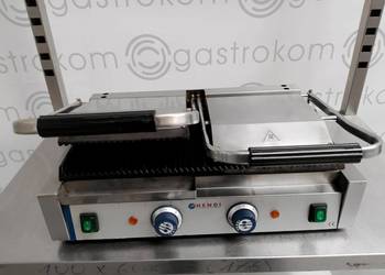 Kontakt grill kontaktowy ryflowany podwójny 3600W - Hendi 263709