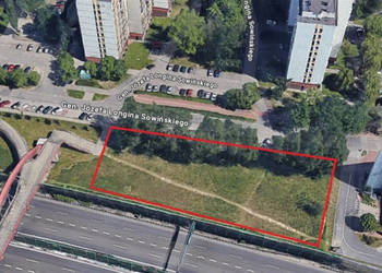 Ogłoszenie grunt Katowice Sowińskiego 2800m2
