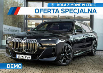 BMW 740 BMW 740d xDrive Limuzyna - DEMO - Koła zimowe w cenie! G70(2022-)