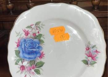 Talerzyk deserowy. Royal Vale. Made in England.  Róża Talerzyk deserowy. Royal Vale. Made in England.  Róża