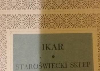 Ikar Staroświecki sklep Wiewiórka Iwaszkiewicz 1 wyd książki