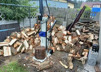 Wynajmę łuparkę hydrauliczną siłową 14ton nacisku mega mocna!