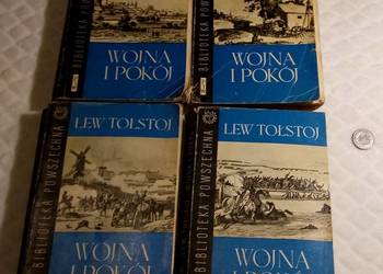 Lew Tołstoj „Wojna i pokój” 4 tomy (Książka)