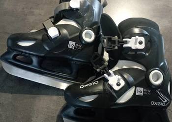 Łyżwy chłopięce rozmiar 30-32 oxelo