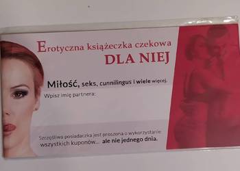 książeczki czekowe, miłosne