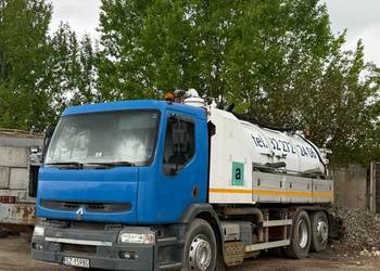 Renault Premium WUKO Szambowóz 12m3 6x2 Pompa po regeneracji Tarnowskie Gór