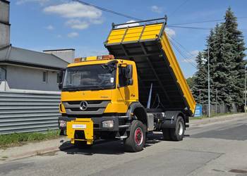 MERCEDES AXOR 1824 4x4 4WD AWD BLOKADY ZWOLNICE NOWY KIPER 3str CZOŁOWNICA
