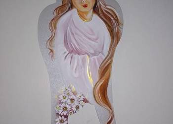 Anioł malowany ręcznie