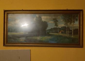 Duży obraz krajobraz autora Herman Rudishuli Münhen