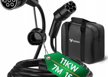 GONEO Typ 2 uniwersalny Kabel ładujący 11kW 7M 16A Samochody Elektryczne