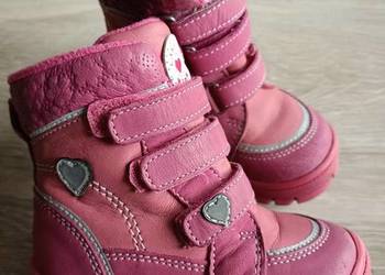 Buty kozaki śniegowce dziewczęce różowe Lasocki 22