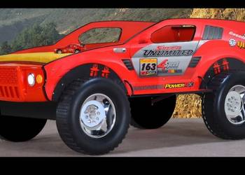 Łóżko dziecięce Jeep