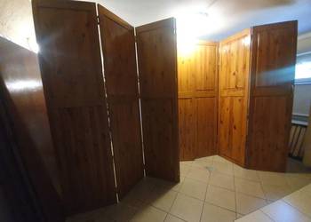 Parawan drewniany 4x2m 8 paneli