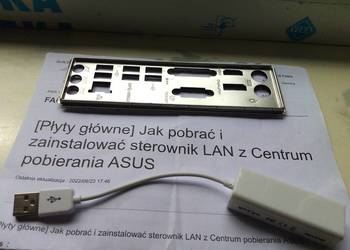 Asus B85M-E płyta główna - cena 45 zł. procesor - pamięć - chłodzenie itp.