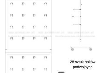 Regały handlowe z perforacją | stojaki ekspozycyjne na towar