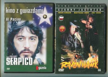 Czarny Jastrząb , Serpico 2 filmy DVD