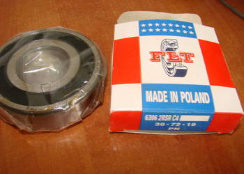 łożysko półosi tylnego koła 6306 2RS C4 Polonez Fiat 125p FSO1500 - oryg.