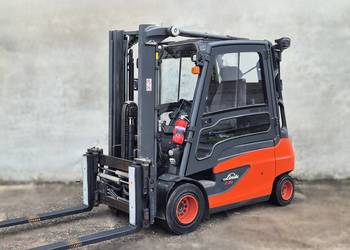 Linde E35L , wózek widłowy elektryczny , 2019r , POZYCJONER , kabina, klima