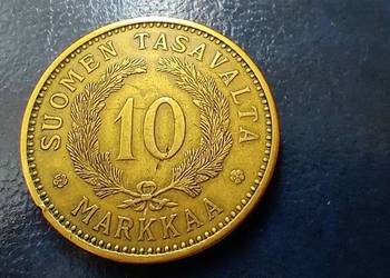 Stare monety 10 marek 1929 Finlandia
