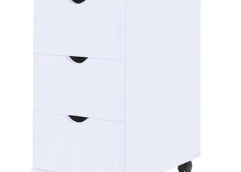 Szafka z szufladami 33 x 45 x 60 cm biała WM-245727