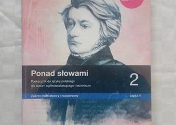 Ponad słowami 2 język polski podręcznik liceum technikum