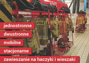 Wieszaki wielostanowiskowe dla Straży Pożarnej